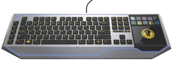 Novo mouse e teclado da Razer para gamers baseado no game Star Wars: The Old Republic.