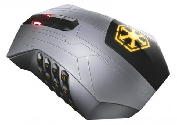 Novo mouse e teclado da Razer para gamers baseado no game Star Wars: The Old Republic.