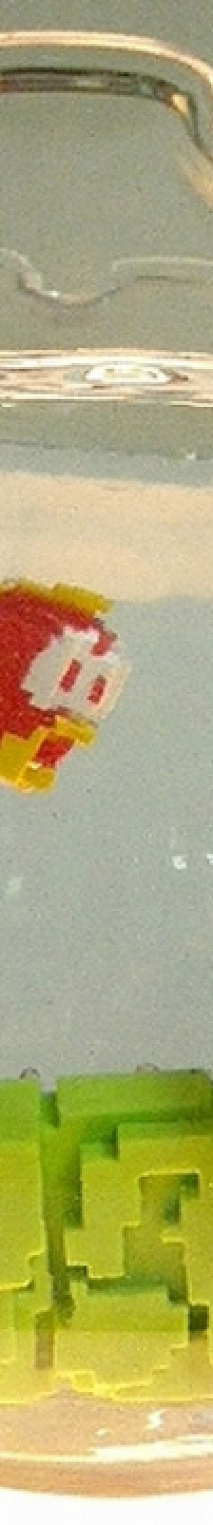 Aquário de geek ao invés de peixe tem Super Mario!