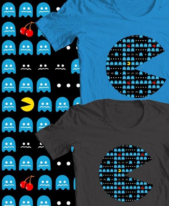 Pac Infinite - Uma camiseta super indicada para fãs de Pac-Man.