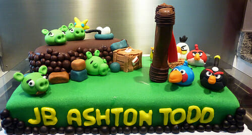 25 bolos AWESOME inspirados no game Angry Birds!