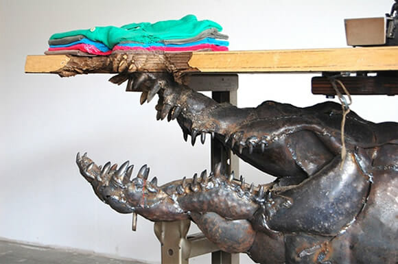 As incríveis esculturas de Maskull Lasserre inspiradas em estruturas anatômicas