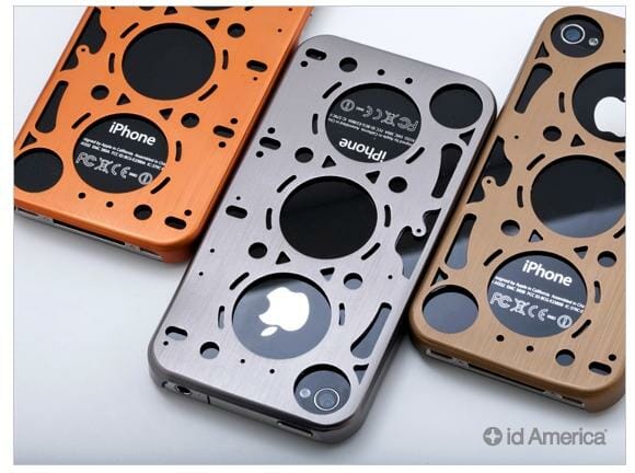 Cases para iPhone 4 inspiradas em juntas de vedação de motores.