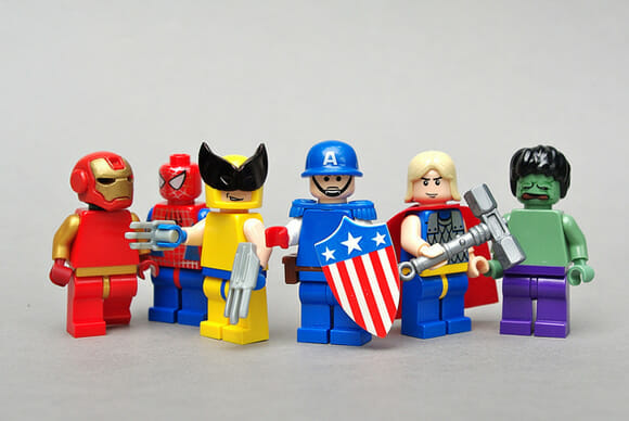 Minifigs dos Vingadores da Marvel: Quem vai querer?