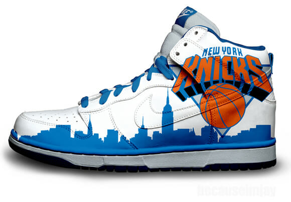 Os Nikes de Jay Angeles.
