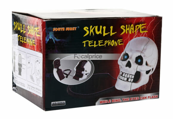 Skull Shape Phone - O telefone Crânio.