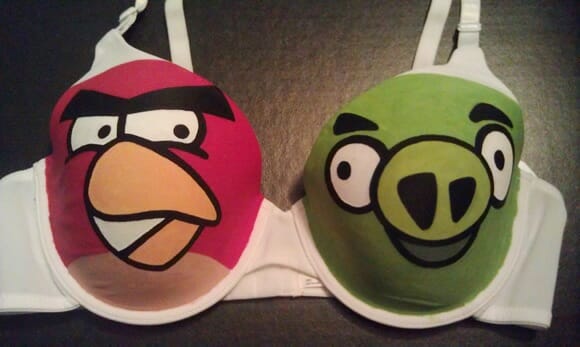 Sutiã Angry Birds