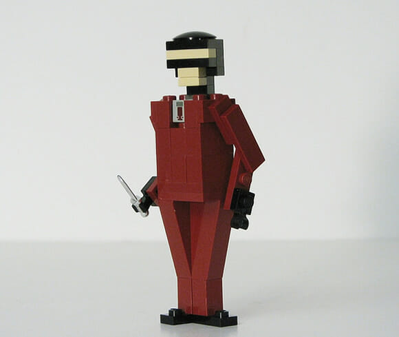 Personagens do jogo Team Fortress 2 feitos de LEGO. :D