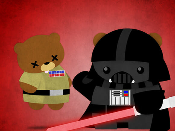 Fanart do dia: Super-Heróis e personagens de Star Wars como ursos de pelúcia.