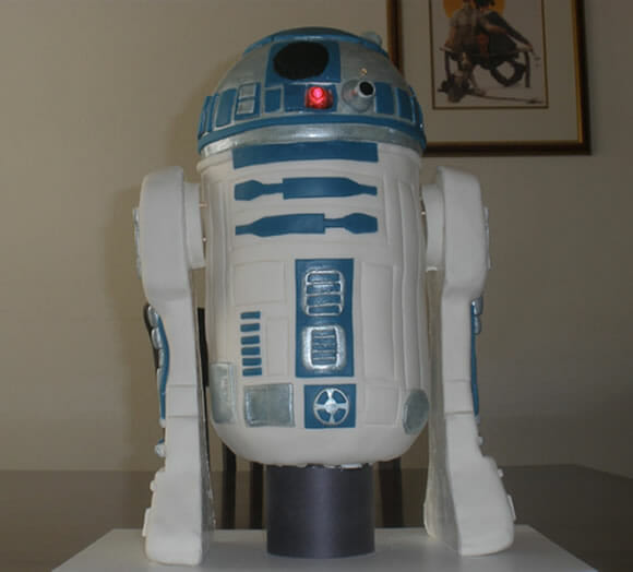 O melhor bolo do R2-D2 de todos os tempos!