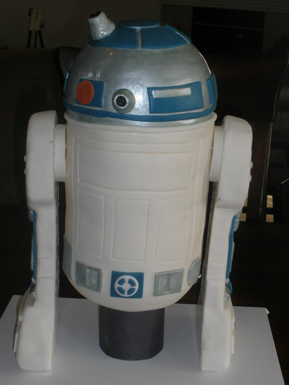 O melhor bolo do R2-D2 de todos os tempos!