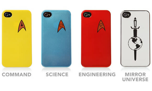 Cases do Star Trek para iPhone 4.
