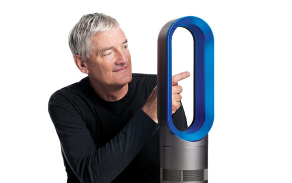 Dyson Hot - Um ventilador sem hélices que também funciona como aquecedor.