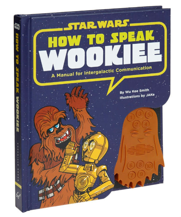 Guia prático ensina viajantes a falar o idioma do Chewbacca do filme Star Wars.