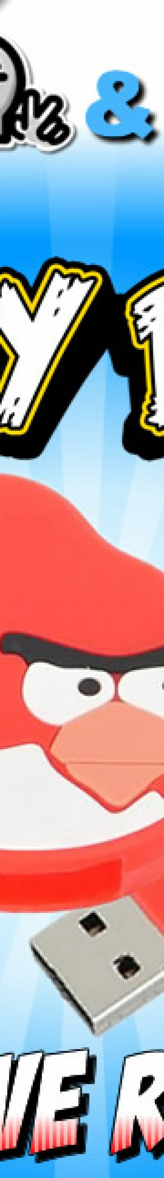 Resultado Promoção Angry Birds Parte 3 – Pen Drive de 4 GB do Red Bird.