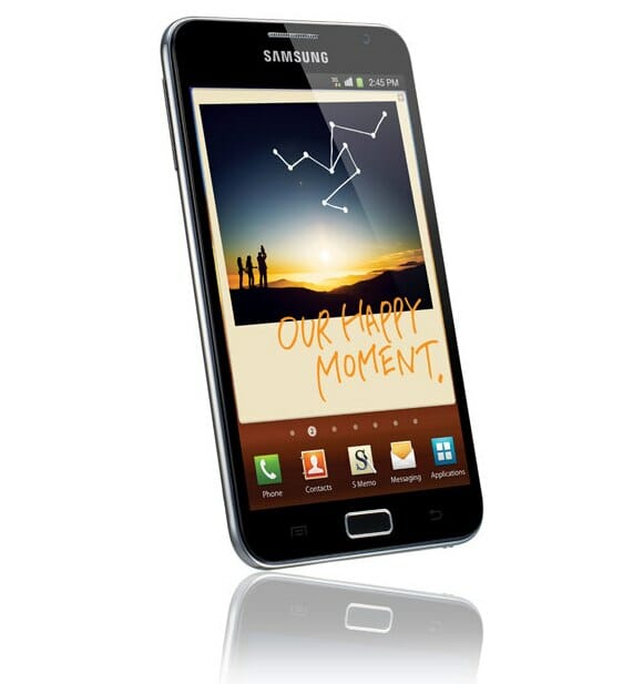 Samsung lança Galaxy Note - Um elo entre smartphones e tablets.