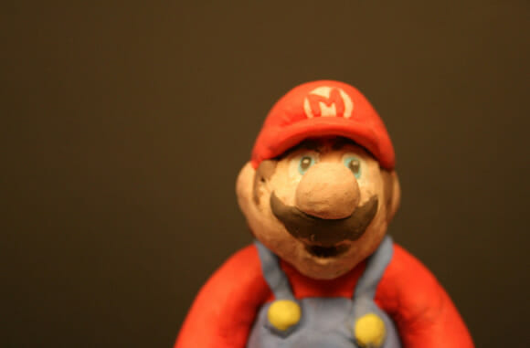 Super Mario de argila!