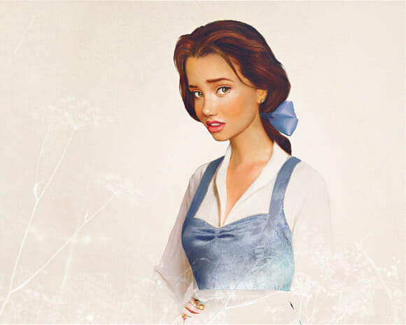 Ilustrações ainda mais realistas das princesas da Disney