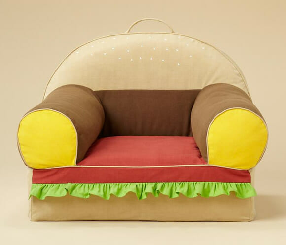 Hamburger Chair: Sirva-se, ou melhor, sente-se!