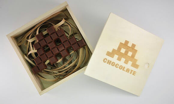 Chocolate Space Invader
