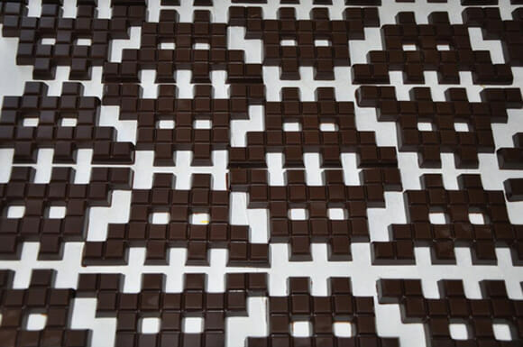 Chocolate Space Invader