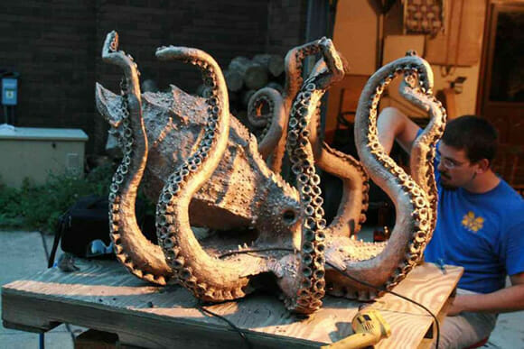 Octopus Table: A mesa polvo