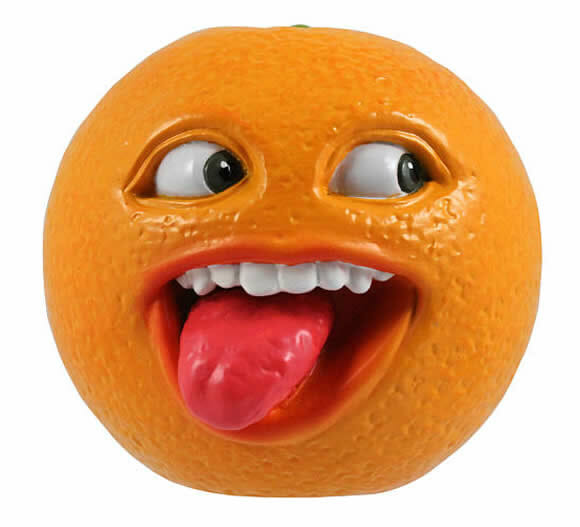 Laranja Irritante (Annoying Orange) vira coleção de figures