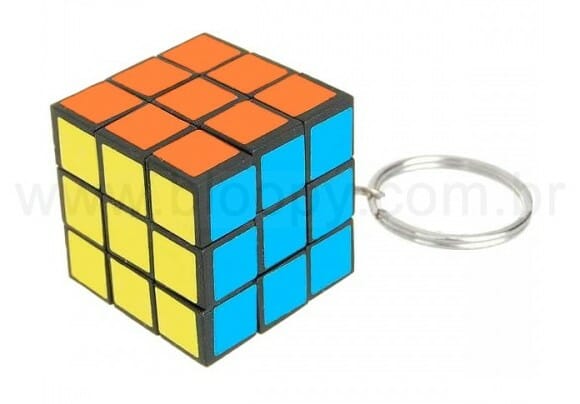 Natal Geek - Dica de presente: Chaveiro Cubo Mágico que funciona de verdade!