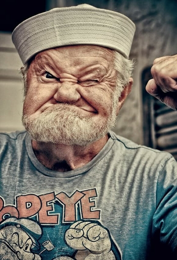 FOTOFUN - Popeye na vida real
