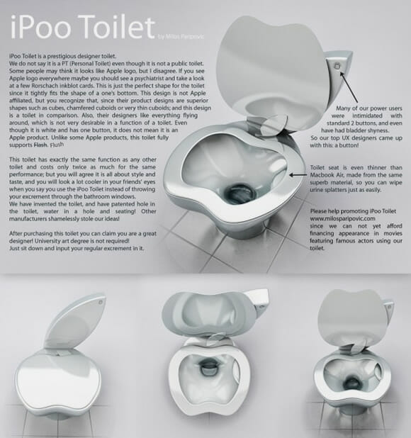 iPoo Toilet: A privada da Apple
