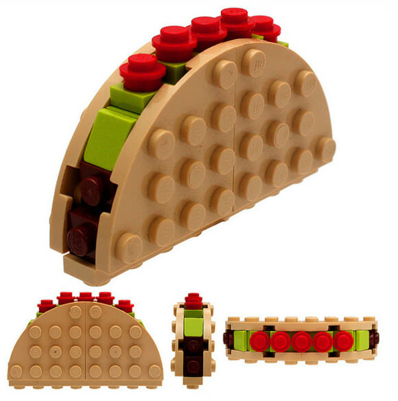 Criações de LEGO para dizer #EUQUERO