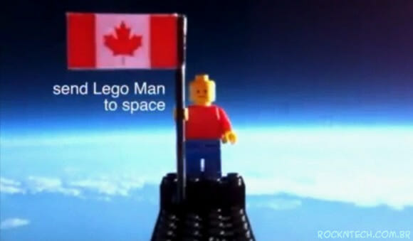 Jovens de 17 anos enviam boneco de LEGO para o espaço "por conta própria" (vídeo)