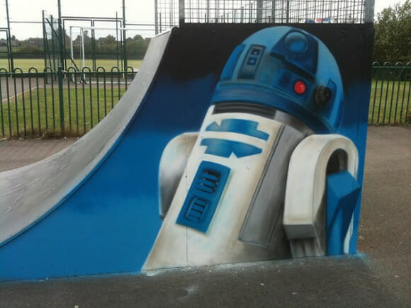 Skatepark tem pistas decoradas com personagens de Star Wars (com vídeo)