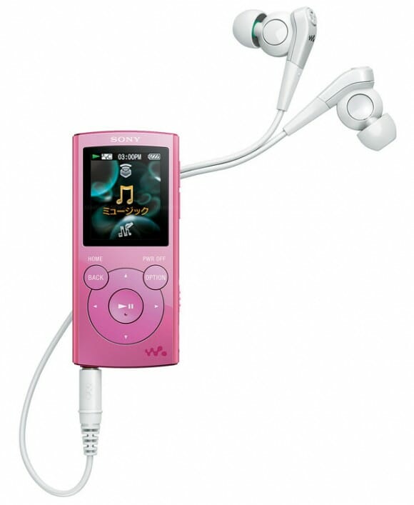 Nova linha de MP3 Players Sony Walkman NW-E060 já saem de fábrica com Speakers