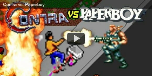 VIDEOFUN - Contra vs. Paperboy