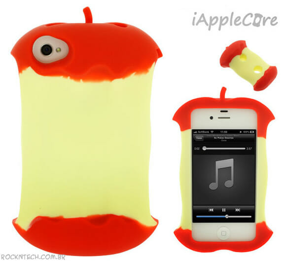 Capa em forma de maçã para o smartphone da maçã