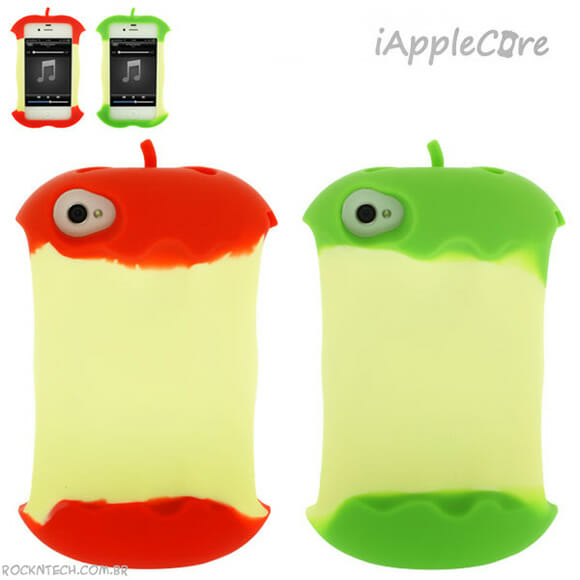 Capa em forma de maçã para o smartphone da maçã