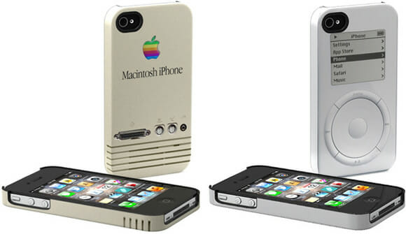 Capas para iPhone inspiradas em produtos antigos da Apple