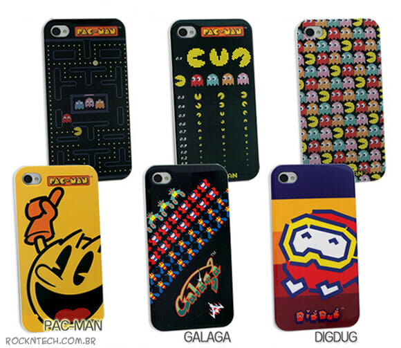 Capas para iPhone inspiradas em clássicos dos games da década de 80