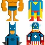 Personagens famosos dos quadrinhos ganham versão 8-bits