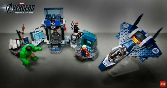 Primeiras imagens dos novos minifigs LEGO baseados no filme "Os Vingadores" da Marvel