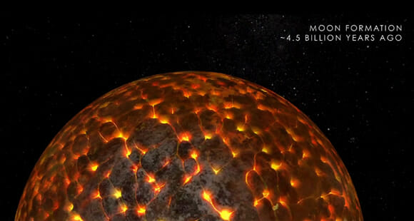 Vídeo incrível da NASA revela como a Lua evoluiu no decorrer dos milênios (vídeo)