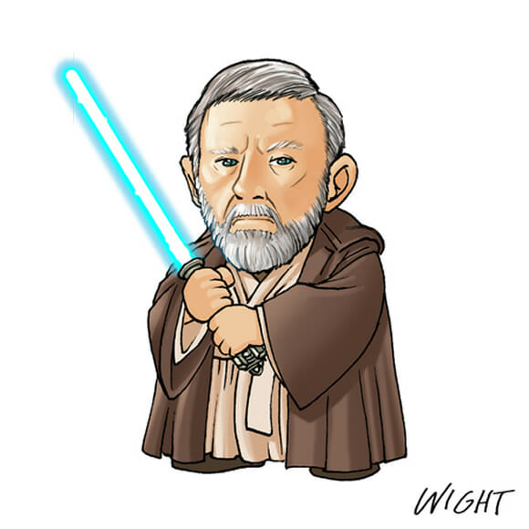 Alfabeto Star Wars: Ilustrações dos personagens representam cada letra do Alfabeto