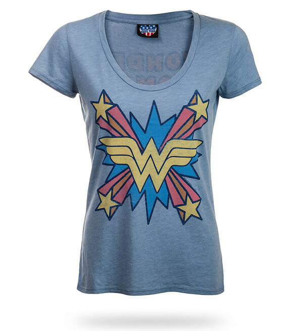 Camiseta da Mulher Maravilha para Super Geeks!