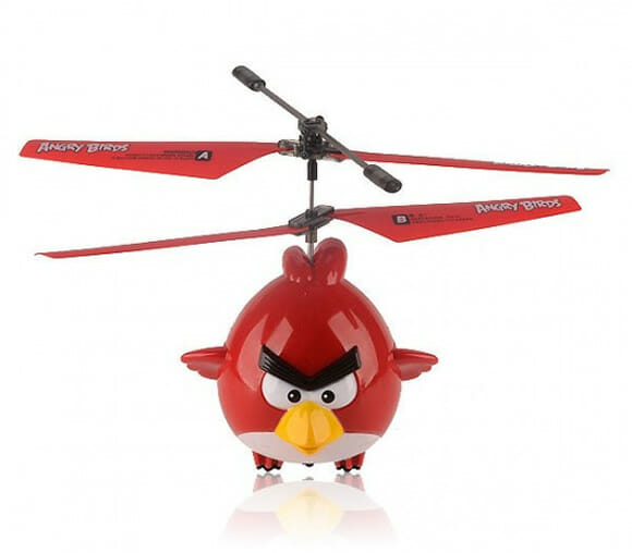 Helicóptero Angry Birds de controle remoto