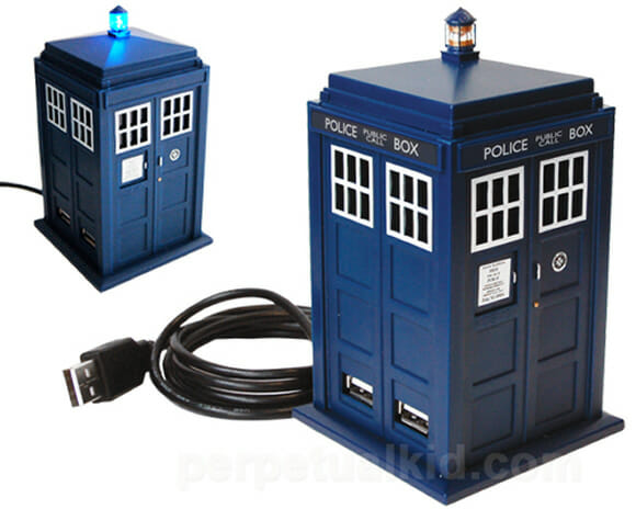 TARDIS de Doctor Who é a solução para a falta de portas USB do seu PC