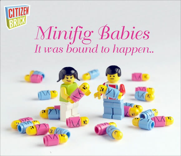 Eles nasceram! Chegaram os bebês de LEGO!