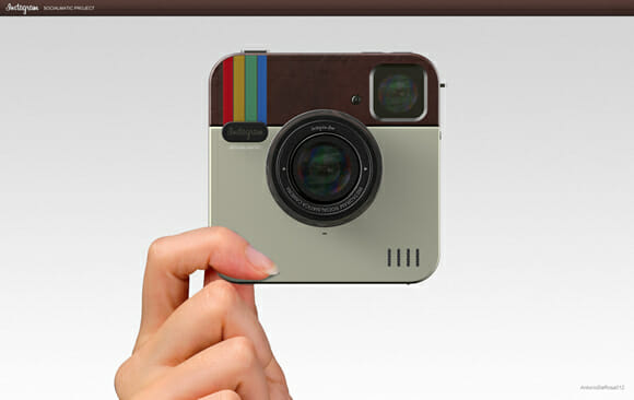Que tal tirar suas fotos com uma câmera do Instagram?