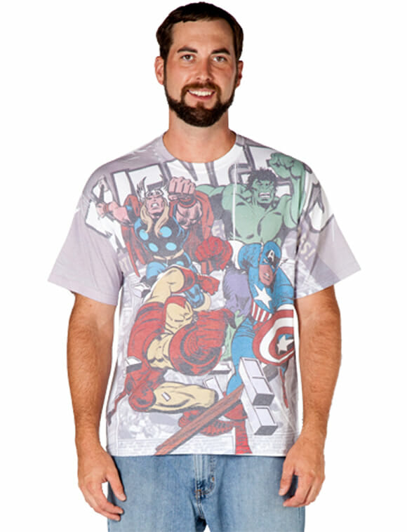 Moda geek: Camisetas dos Vingadores