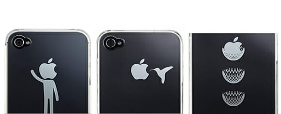 Capinhas criativas para iPhone brincam com o logotipo da Apple